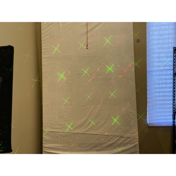 Chauvet MINLASRRG Min Laser RG Red Green Laser with IRC6 Black Tested Working - Picture 13 of 16